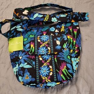 NWT Vera Bradley Clare Crossbody Bag in Retired "Midnight Blues" Pattern